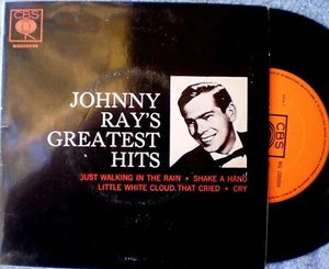 JOHNNIE RAY-GREATEST HITS-JUST WALKING IN THE RAIN; CRY "RARE OZ EP" 45 RPM - Bild 1 von 4