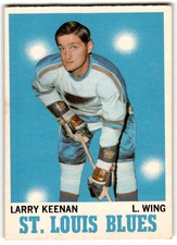 1970-71 O-Pee-Chee Larry Keenan #104 St. Louis Blues