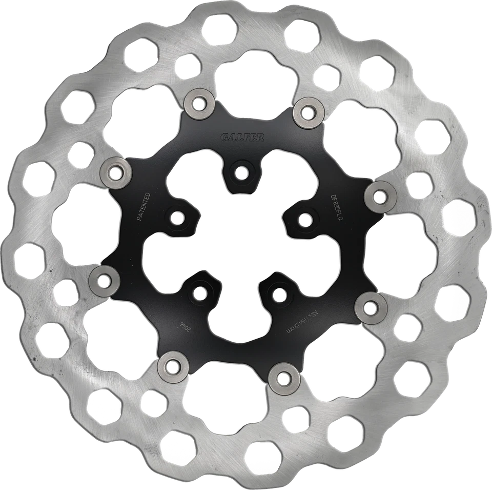 GALFER 2014-2016 XL883L Super Baixo Harley Davidson ROTOR 12,5" CUBIQ FLUTUANTE FR - Imagem 1 de 1