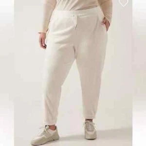 NWT**Athleta Cozy Recover Cozy Jogger**Plus Size: 2X**Magnolia White**$98 - Picture 1 of 4