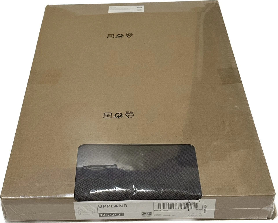 Ikea Uppland Armchair Slipcover Cover Hallarp Gray 404.727.24 Chair