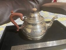 Antique Crichton English Sterling Silver Coffeepot Teapot