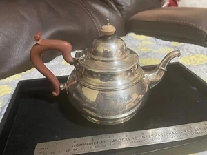Antique Crichton English Sterling Silver Coffeepot Teapot - Picture 1 of 8