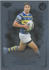 2019 Nrl Elite Silver Special Parallel (SS089) Mitchell MOSES Eels - Picture 1 of 1