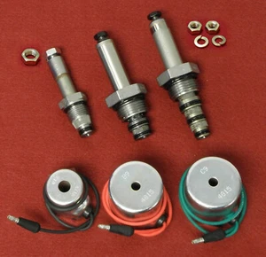 MEYER Snow Plow Coil & Valve Set + SS Nuts; E47 E57 E60 Pumps - Brand New - Picture 1 of 7