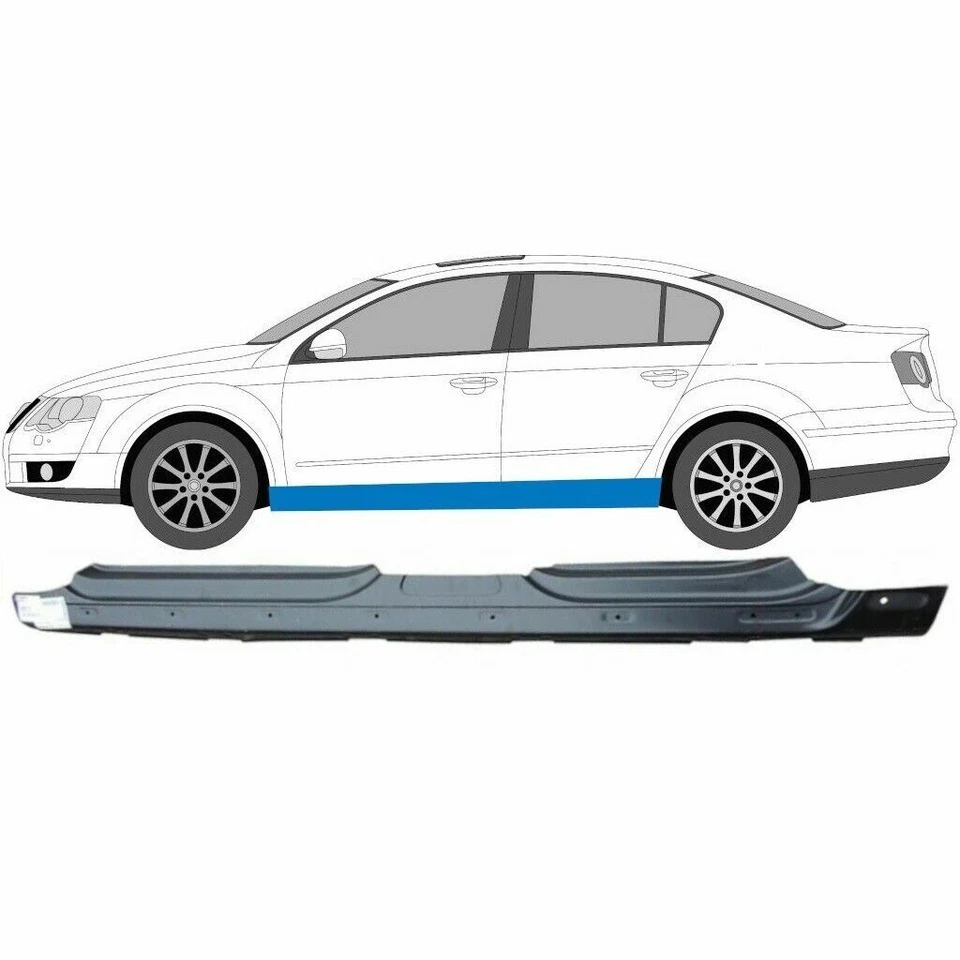 HONDA JAZZ GD 2002-2008 Marchepied Tôle de Réparation / Paire