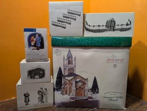 Abt. 56 Somerset Valley Kirche Kapelle Krippe Weihnachtsdorf Lot Set - Bild 1 von 14