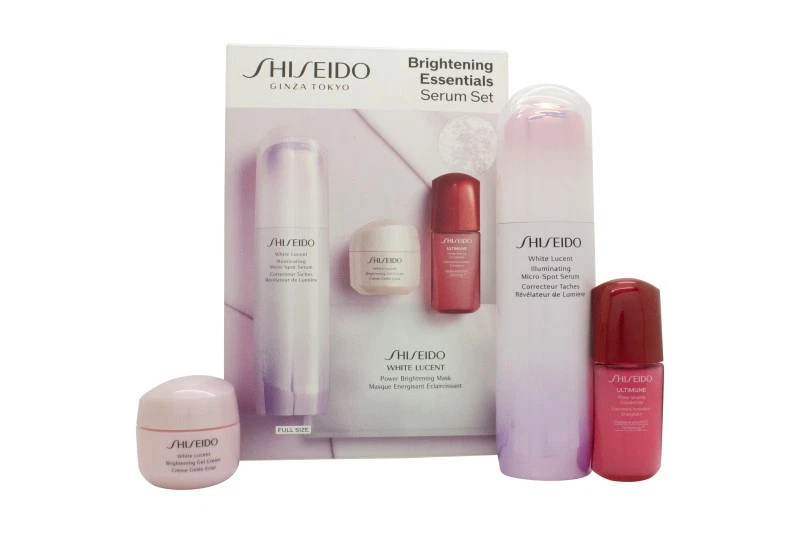 Shiseido Brightening Essentials Eye Gift Set 50ml Power Infusing Concentrate + 1 - Image 1 of 1