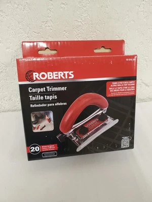 *NOVO* ROBERTS Aparador de Carpete Convencional com 20 Lâminas Entalhadas Resistentes - Imagem 1 de 4