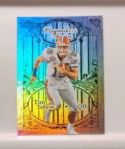 Tim Tebow Playmaker's Theatre #/100 Holo - 2012 Fleer Retro #PM14 - Picture 1 of 2