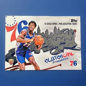 VJ Edgecombe Rookie Card Clutch City Prospects 2025-26 Topps #CC-3 - Bild 1 von 3