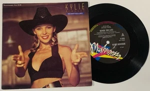 KYLIE MINOGUE - 'Never Too Late' 7" Vinyl Single Record 1989 AUST. PRESSING - Picture 1 of 7