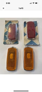 OEM MERCEDES W108 W109 W111 W112 W113 W114 W115 SIDE MARKER LIGHT NOS - Picture 1 of 5