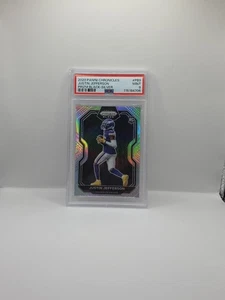 2020 Panini Chronicles Rookie Justin Jefferson Prizm Black-Silver PSA 9 - Bild 1 von 2