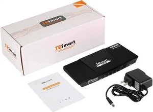 TESmart HSP0104A1U-USBK HDMI Splitter 1x4 4K@60Hz HDCP 2.2 - Picture 1 of 7