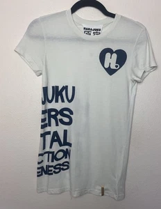 Harajuku Lovers A Fatal Attraction To Cuteness T Shirt Sz Small White - Picture 1 of 6