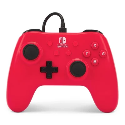 Switch Controller - Raspberry Red Wired USB Pad - Image 1 of 4