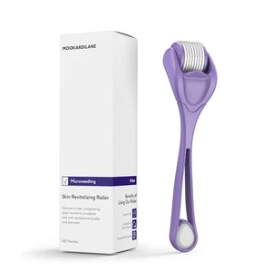 Profi Derma Roller 540 Edelstahl für Gesichts-, Körper- und Bartpflege - Bild 1 von 5