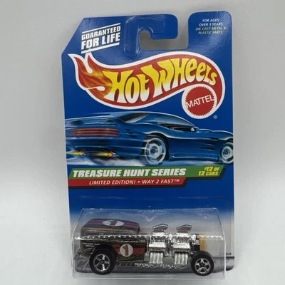 HOT WHEELS VINTAGE TREASURE HUNT 1998 WAY 2 RÁPIDO Foto 1 de 4