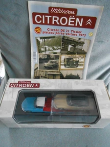 CITROEN DS 21 TISSIER PORTE VOITURE 1973 1/43éme IXO ALTAYA Neuf + fascicule - Imagen 1 de 1