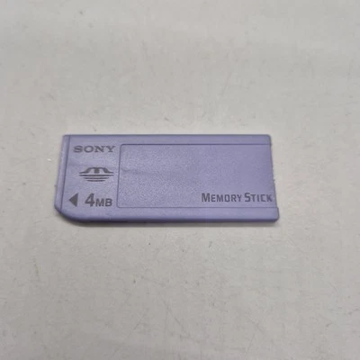 Sony Memory Stick 4MB - Image 1 of 2