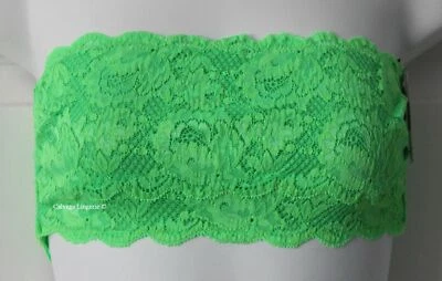 Новый с Ярлыками Cosabella NEVEF1102 «флуоресцентный» эластичной кружевной бюстгальтер-бандо, желтый, Италия, P - Изображение 1 из 4