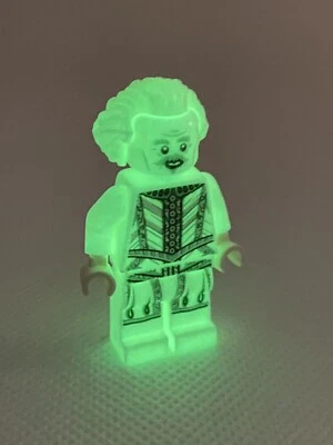 Lego Harry Potter Nearly Headless Nick Minifigure From 76389 Glow In The Dark - Image 1 of 4
