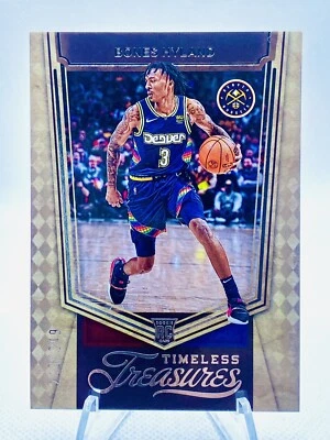 2021-22 Chronicles Bones Hyland Timeless Treasures Rookie /249 Nuggets RC - Image 1 of 2