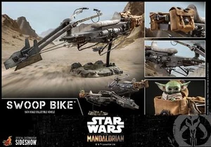 STAR WARS The Mandalorian - Bicicleta Swoop HOT TOYS 1/6 59 cm - Imagen 1 de 10