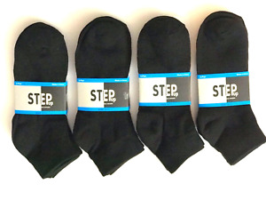 12 paires de chaussettes spandex femme noir cheville 9 - 11.