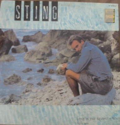 STING Love is the seventh  wave/Consider me gone  Live 7" record picture sleeve - Image 1 of 2
