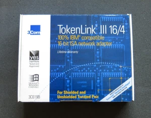 3C619B 3COM / HP / HEWLETT PACKARD TOKENLINK III 16/4 RJ-45 TP 03-0019-000 - Zdjęcie 1 z 11