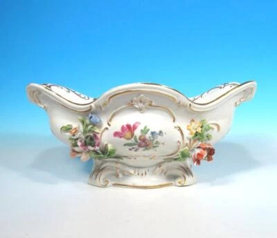 Carl Thieme Dresden Alemania Porcelana Art Nouveau Consola Centro de mesa Cuenco Foto 1 de 4