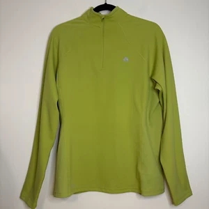 Nike ACG Half Zip Pullover Athletic Top Long Sleeve Chartreuse XL - Picture 1 of 6