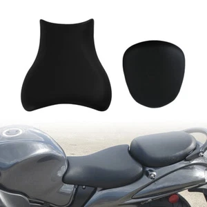 Asiento de pasajero negro para conductor adecuado para Suzuki Hayabusa GSX1300R 2008-2020 EE. UU. - Imagen 1 de 7