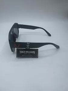 Neue Original TRUE RELIGION FLIEGERSONNENBRILLE übergroßes Acetat schwarzes Hufeisen - Bild 1 von 3