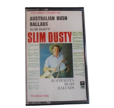Slim Dusty Australian Bush Ballards Cassette Tape Columbia EMI Music Australia - Image 1 of 4