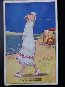 G.F. Christie: Comic Postkarte "ICH HABE GEKLICKT" um 1946 - Bild 1 von 2