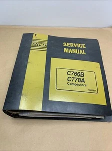 HYPAC C766B, C778A Compactors Service Manual Plus Parts Manual - Picture 1 of 12