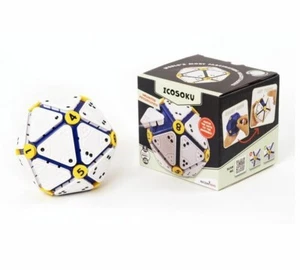 610095 ICOSOKU BRAIN TEASER ICOSAHEDRON PUZZLE GAME UNLIMITED POSSIBILITIES - Picture 1 of 6