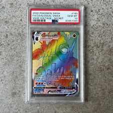 PSA 10 COALOSSAL V MAX #189 Full Art - Vivid Voltage Secret Rare Pokemon Card