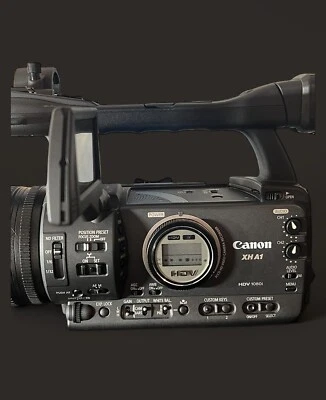 Canon XH-A1 3CCD HDV Camera Tested XH-A1  XHA1 Professional Camcorder - Image 1 of 4