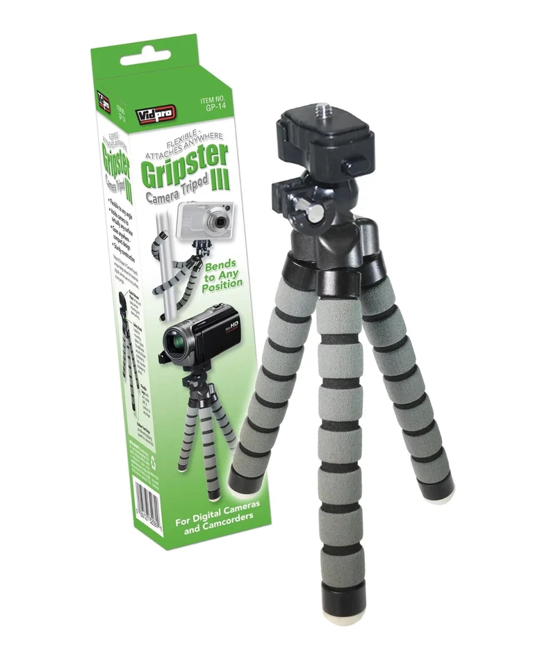Vidpro GP-14 Gripster III Flexible Camera Tripod - Image 1 of 4