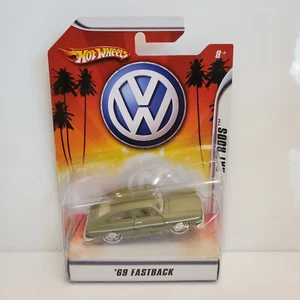 Hot Wheels VW Rat Rods 1969 Fastback Green 1/50 HTF - Picture 1 of 3