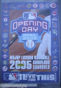 April 2005 Major League Baseball Eröffnungstag Werbepaket - Poster/Karten - Bild 1 von 2