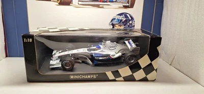 MINICHAMPS / F1 - 2006 BMW SAUBER F1.06 - J VILLENEUVE - 1/18 SCALE MODEL CAR - Image 1 of 4