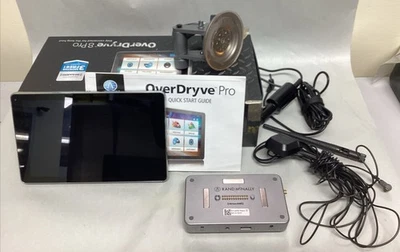 Rand McNally OverDryve 8 pro commercial truck gps & Sirus Magnetic Cradle - Image 1 of 4