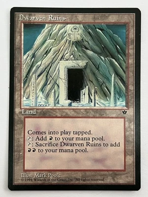 Dwarven Ruins - Fallen Empires - Magic: The Gathering - MtG - Image 1 of 2