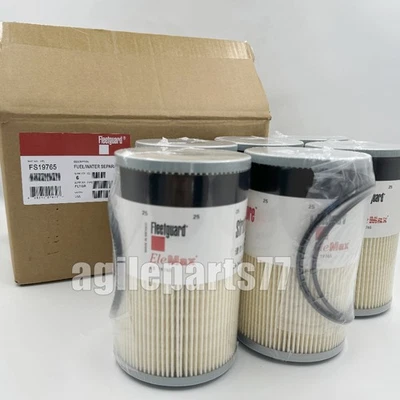 6X Fleetguard FS19765 Cummins Fuel/Water Separator New and Genuine Free Shipping - Image 1 of 3