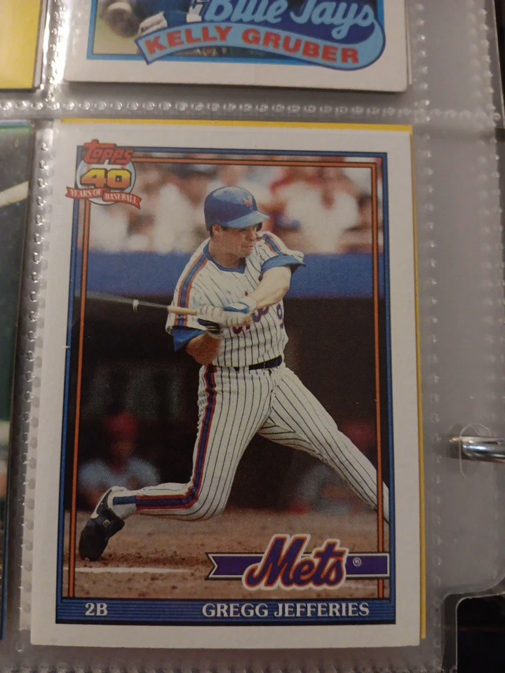 1991 Topps - #30 Gregg Jefferies - Image 1 of 1